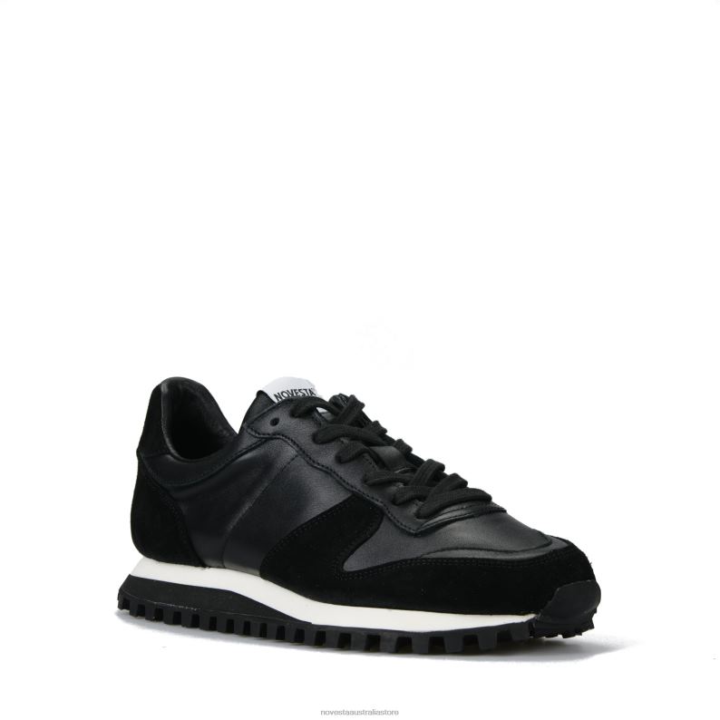 marathon_leather_black_4620j149_novesta_sneakers.jpg Marathon Leather Black 4620J149 Novesta Sneakers - Image 1