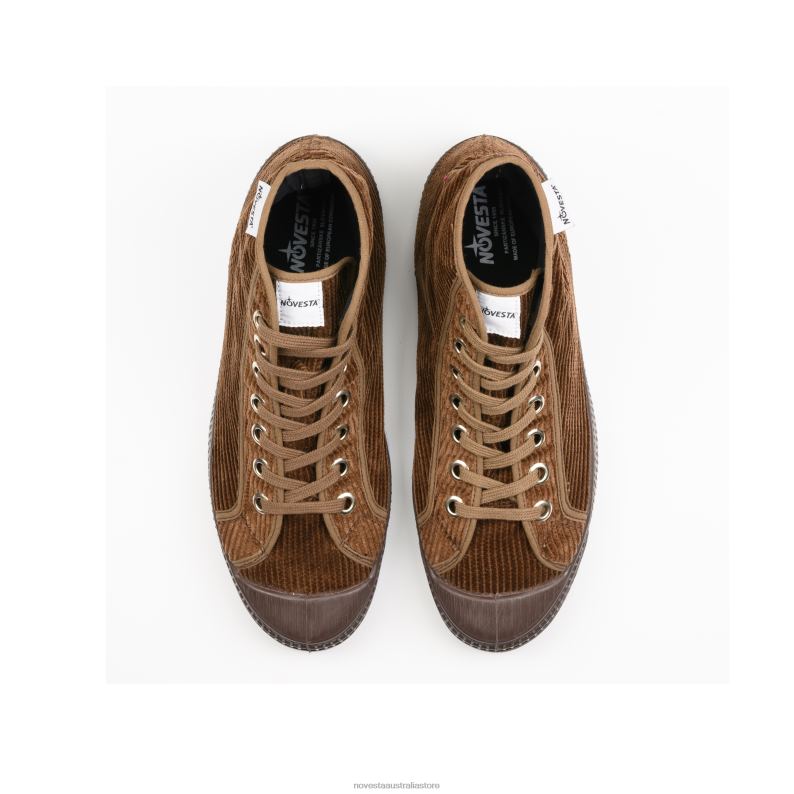 S.D. Cord Brown/451Brown 4620J245 Novesta Vegan Shoes - Image 5