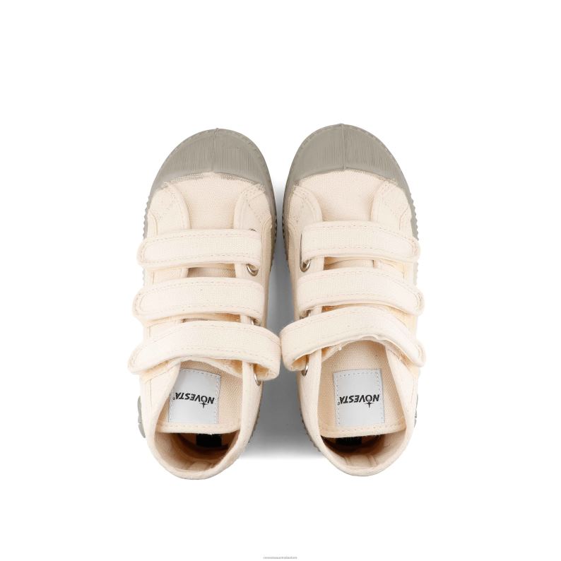 S.D.Kid Vel.Duo 99Bg/Grey-Wt 4620J253 Novesta Vegan Shoes - Image 2