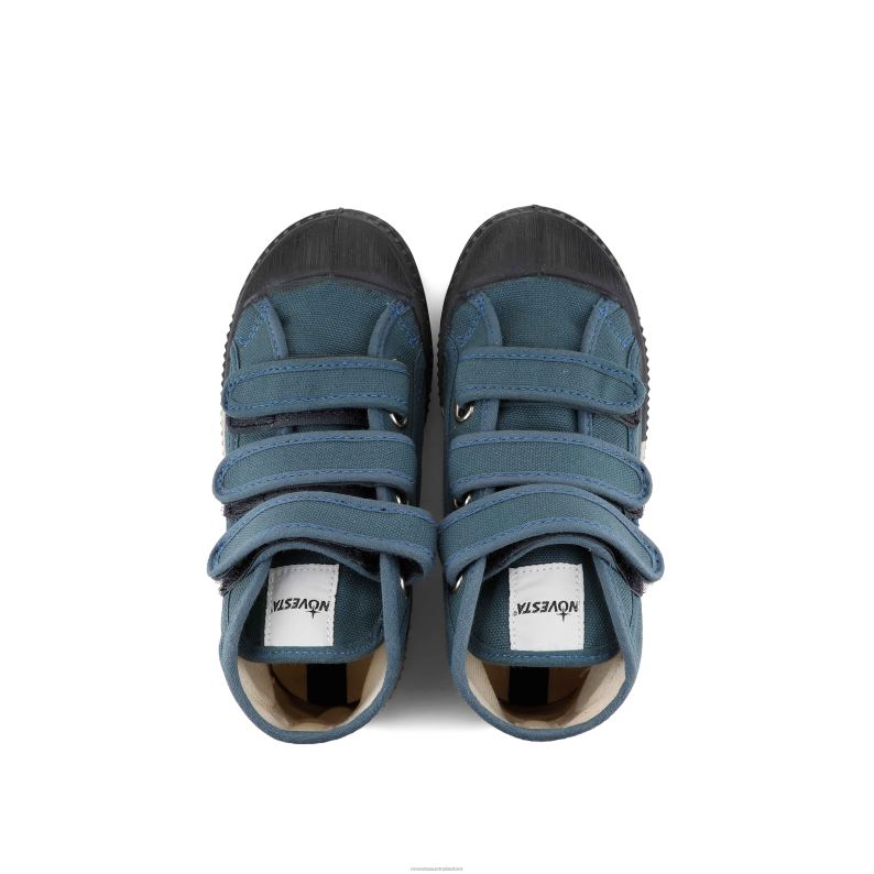 S.D.Kid Vel.Duo 9Fcina/Blck-Wt 4620J252 Novesta Vegan Shoes - Image 2