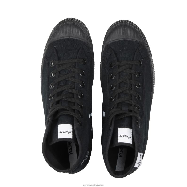 S.D. Pes V Nudzi All Black 4620J216 Novesta Vegan Shoes - Image 8