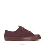 S.M.Felt Cherry/474 Bordo 4620J59 Novesta Sneakers - Image 4