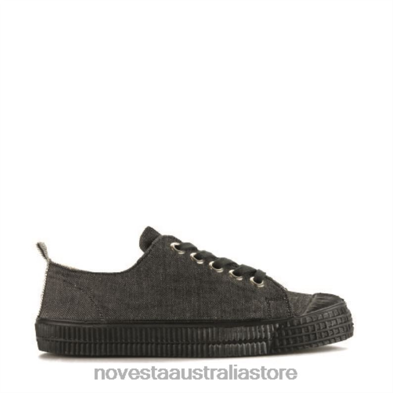 s_m_jap_denim_black_4620j210_novesta_vegan_shoes.jpg S.M. Jap.Denim Black 4620J210 Novesta Vegan Shoes - Image 1