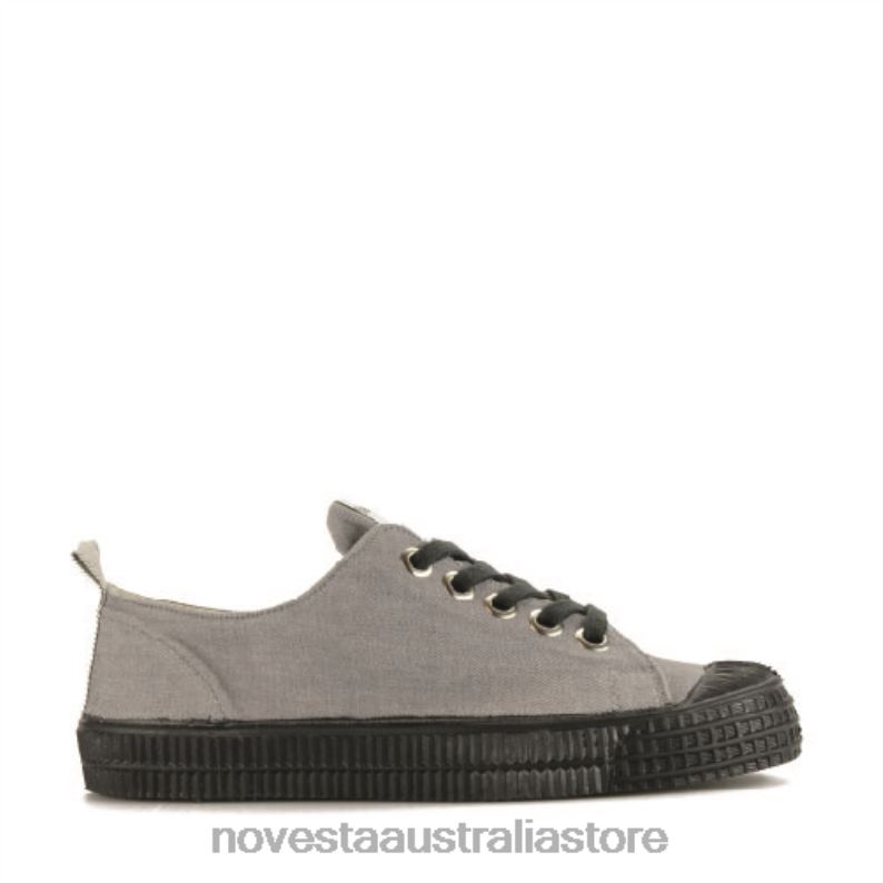 s_m_jap_denim_grey_4620j211_novesta_vegan_shoes.jpg S.M. Jap.Denim Grey 4620J211 Novesta Vegan Shoes - Image 1