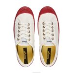 S.M.Kid 10 White/314 Red 4620J272 Novesta Vegan Shoes - Image 3