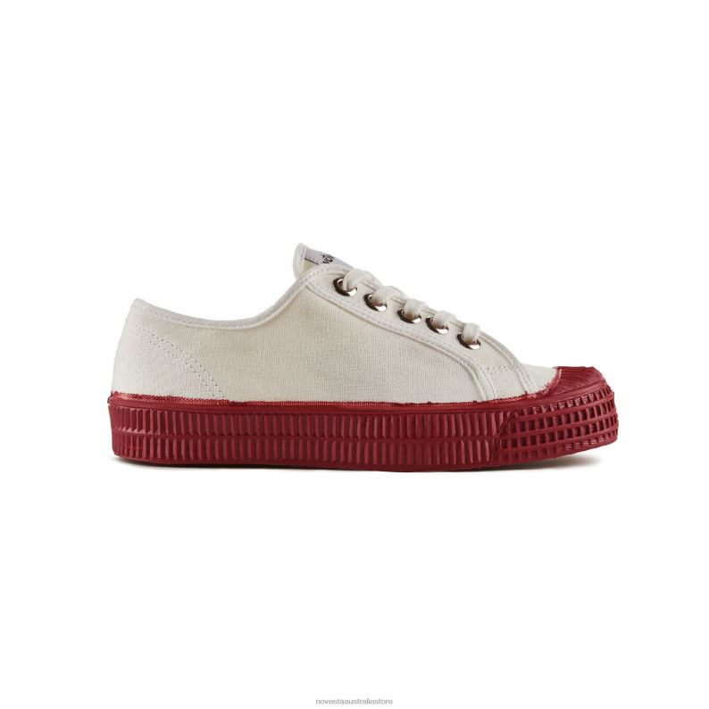 S.M.Kid 10 White/314 Red 4620J272 Novesta Vegan Shoes - Image 1