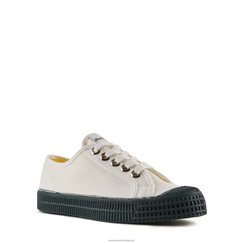 S.M.Kid 10 White/515 Green 4620J271 Novesta Vegan Shoes - Image 1