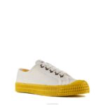 S.M.Kid 10 White/823 Yellow 4620J269 Novesta Vegan Shoes - Image 2