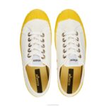 S.M.Kid 10 White/823 Yellow 4620J269 Novesta Vegan Shoes - Image 3