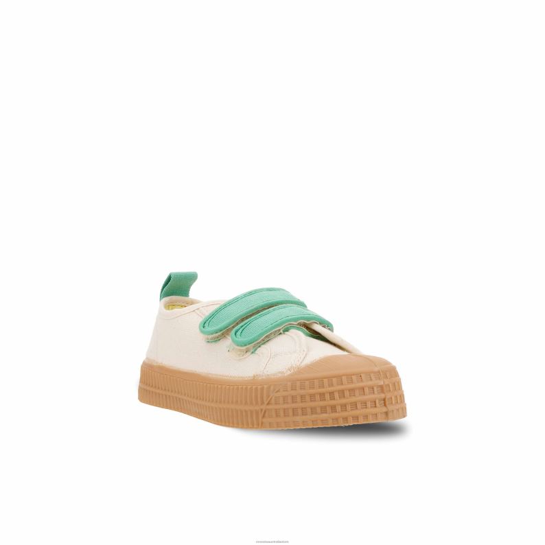 S.M.Kid Vel. 99Bg-Grn/003Trnsp 4620J242 Novesta Vegan Shoes - Image 2