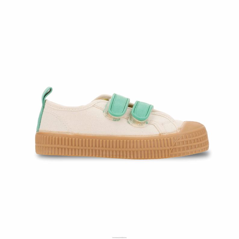 S.M.Kid Vel. 99Bg-Grn/003Trnsp 4620J242 Novesta Vegan Shoes - Image 1
