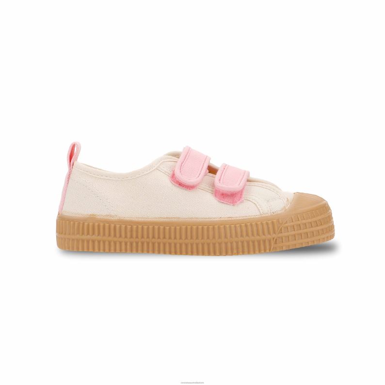s_m_kid_vel_99bg_pnk_003trnsp_4620j244_novesta_vegan_shoes.jpg S.M.Kid Vel. 99Bg-Pnk/003Trnsp 4620J244 Novesta Vegan Shoes - Image 1