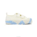 S.M.Kid Vel.Duo 10 Wht/914 Skb 4620J231 Novesta Vegan Shoes