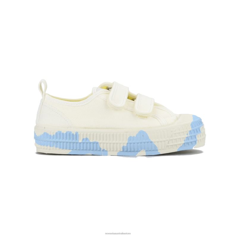 S.M.Kid Vel.Duo 10 Wht/914 Skb 4620J231 Novesta Vegan Shoes - Image 1