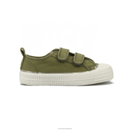 S.M.Kid Velcro 42 Military 4620J267 Novesta Vegan Shoes