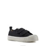 S.M.Kid Velcro 60 Black 4620J266 Novesta Vegan Shoes