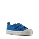 S.M.Kid Velcro 92 Azure 4620J264 Novesta Vegan Shoes