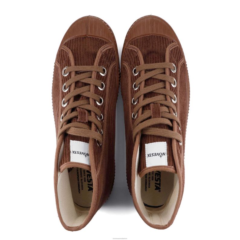 Star Dribble Cord D.Brwn 4620J88 Novesta Sneakers - Image 2