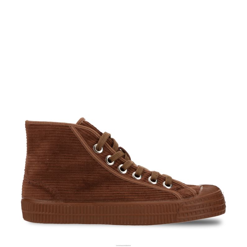 Star Dribble Cord D.Brwn 4620J88 Novesta Sneakers - Image 3