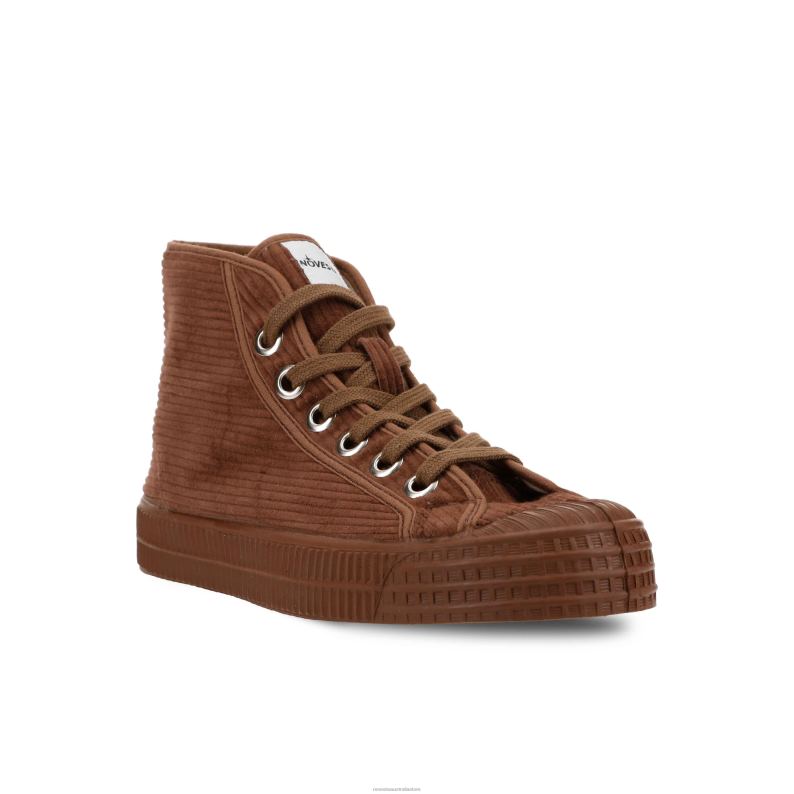 Star Dribble Cord D.Brwn 4620J88 Novesta Sneakers - Image 4