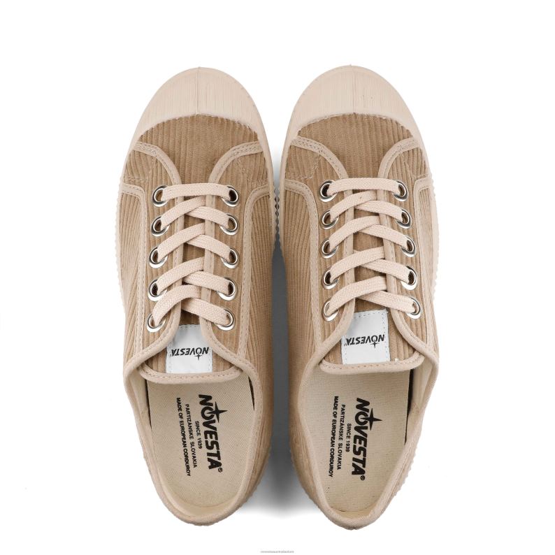 Star Master Cord Beige/Wheat 4620J23 Novesta Sneakers - Image 2
