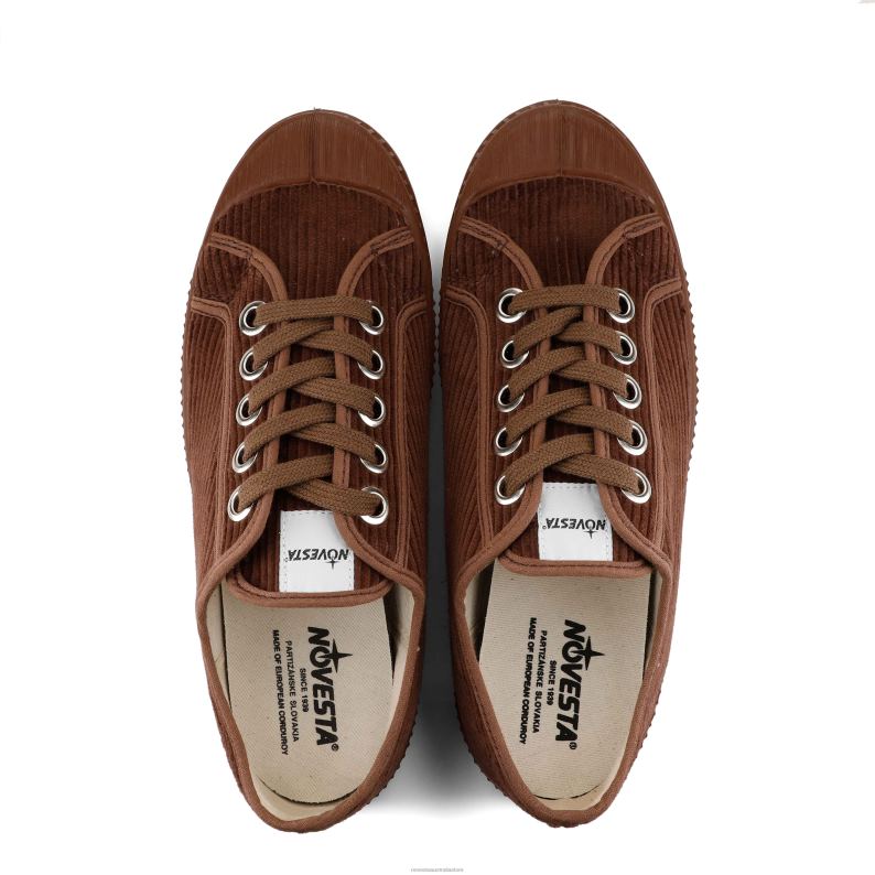 Star Master Cord D.Brown 4620J69 Novesta Sneakers - Image 2