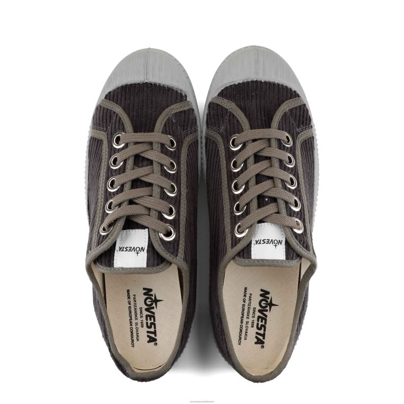 Star Master Cord D.Grey 4620J22 Novesta Sneakers - Image 5