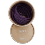 Pes Laces Jaeger Purple/Black 4620J302 Novesta Accessories