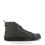 S.D. Jap.Denim Black 4620J219 Novesta Vegan Shoes - Image 2