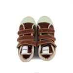 S.D.Kid Vel.Cord W Brown/Mint 4620J250 Novesta Vegan Shoes - Image 2