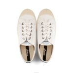S.M. 10 Wht-20 Grey/106 Ecru 4620J74 Novesta Sneakers - Image 3