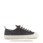 S.M. Jap.Denim Navy 4620J212 Novesta Vegan Shoes - Image 2